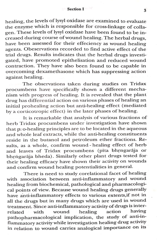 Wound Healing Drug Therapy